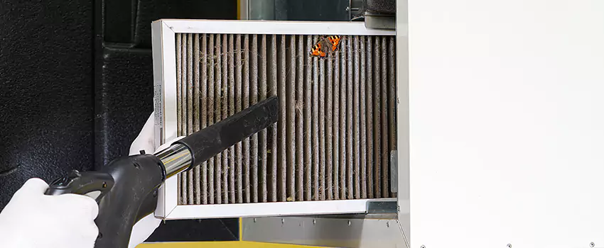 Clogged Air Duct Cleaning Process in Queensgate, OH