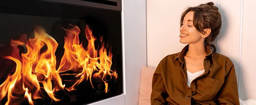 Electric Fireplace Logs Cost in Queensgate, Ohio