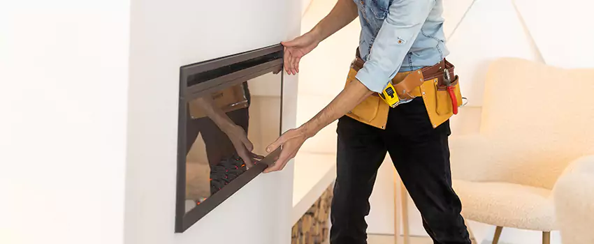 Metal Fireplace Installation in Queensgate, Ohio
