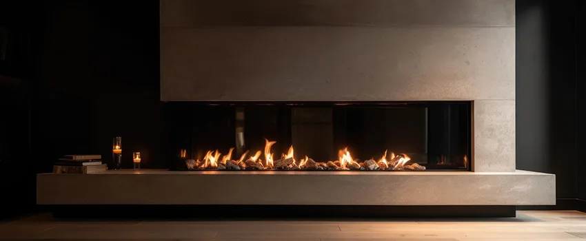 Gas Fireplace Ember Bed Design Services in Queensgate, Ohio