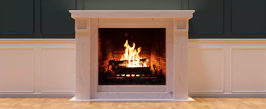 Open Flame Wood-Burning Fireplace Installation Services in Queensgate, Ohio