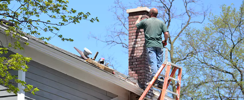 Vinyl and PVC Chimney Flashing Installation in Queensgate, OH