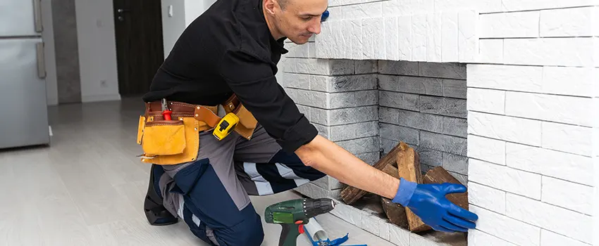 Fireplace Damaged Damper Frame Repair Services in Queensgate, Ohio