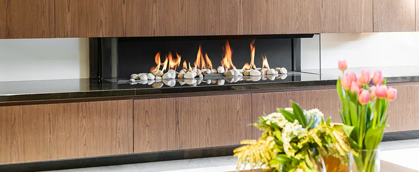 Double-height Fireplace Design Refurbishment in Queensgate, Ohio