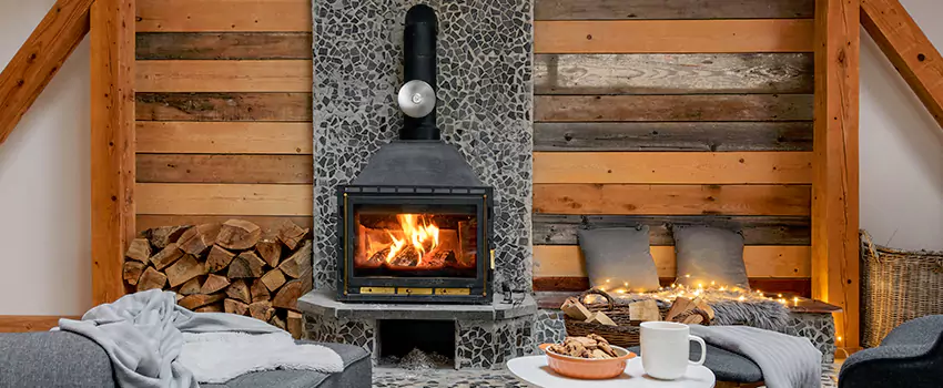 Thelin Hearth Products Direct Vent Gas Stove Fireplace Inspection in Oakley, Ohio